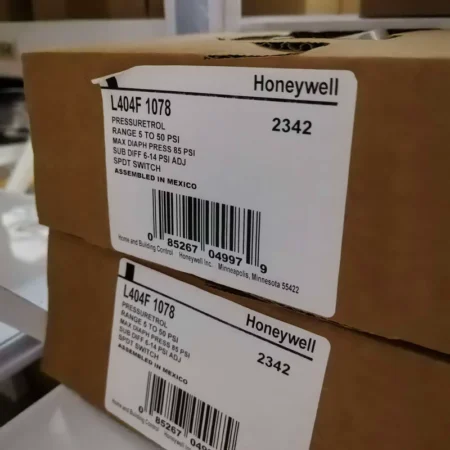 Boiler Pressure Controller Honeywell L404F1078 Switch