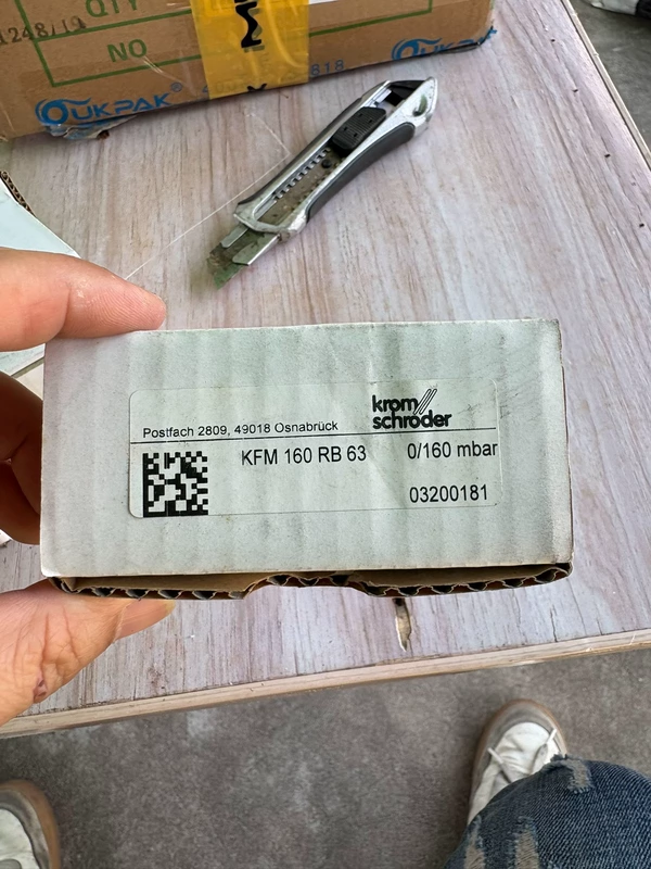 Pressure Gauge Kromschroder KFM 160 RB 63 03200181 1 Pressure Gauge Kromschroder KFM 160 RB 63 03200181
