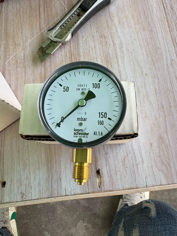 Pressure Gauge Kromschroder KFM 160 RB 63 03200181 2 Pressure Gauge Kromschroder KFM 160 RB 63 03200181 - Image 2