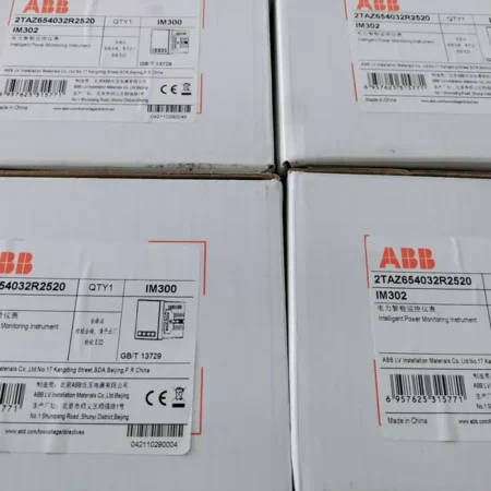 Energy Monitoring ABB IM302  2TAZ654032R2520 for Plants