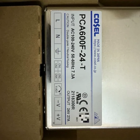 COSEL PCA600F-24-T 24V Industrial Power Supply Unit