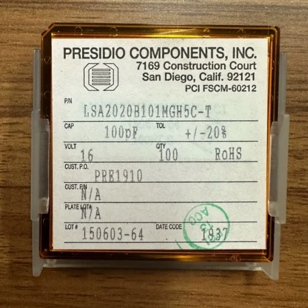 Automotive Circuit Protection Presidio LSA2020B101MGH5C-T