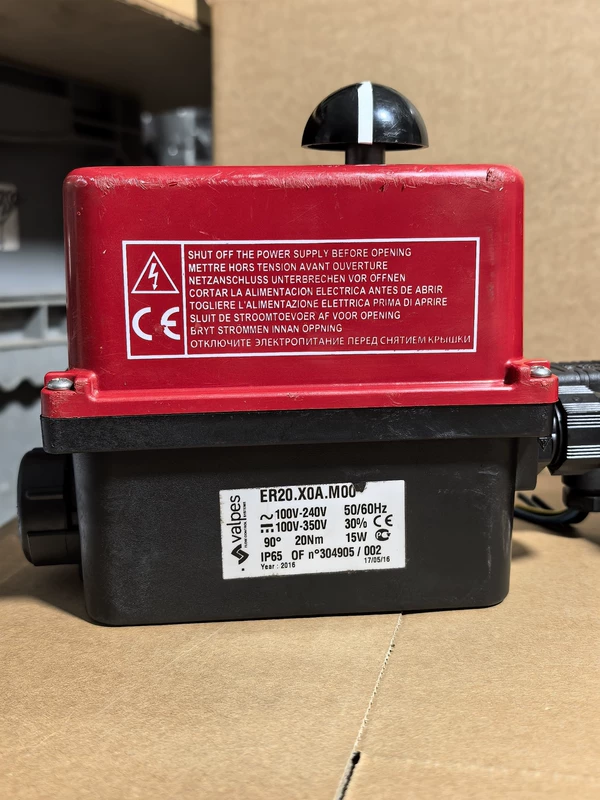 Electric Valve Actuator Valpes ER20.X0A.M00 for Automation 2 Electric Valve Actuator Valpes ER20.X0A.M00 for Automation - Image 2