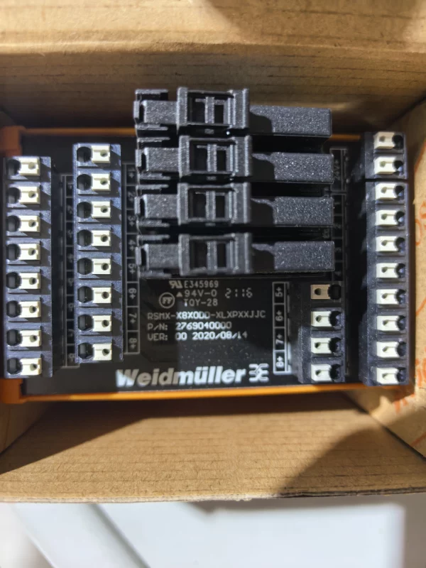 Relay Module Weidmuller RSMX-X8X0DD-XLXPXXJJC DIN Rail 2 Relay Module Weidmuller RSMX-X8X0DD-XLXPXXJJC DIN Rail - Image 2