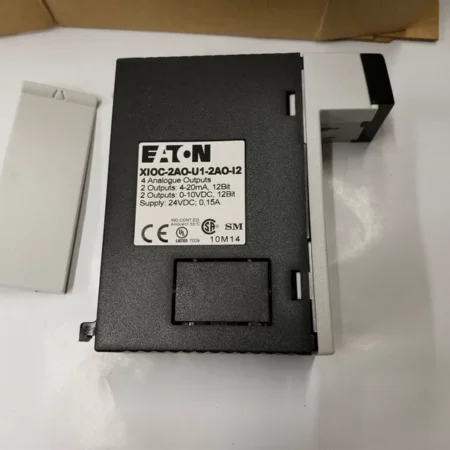 Industrial Process Control with Eaton XIOC-2AO-U1-2AO-I2 Output