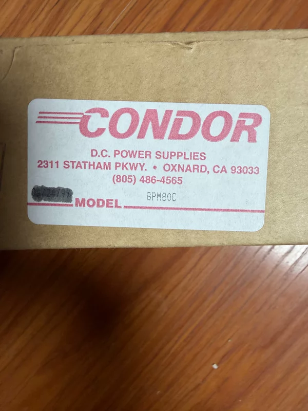 CONDOR GPM80CG Power Supply 3 CONDOR GPM80CG Power Supply - Image 3