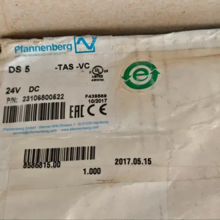 Filter Fan Pfannenberg DS5-TAS-VC  23106800522 for Cabinets