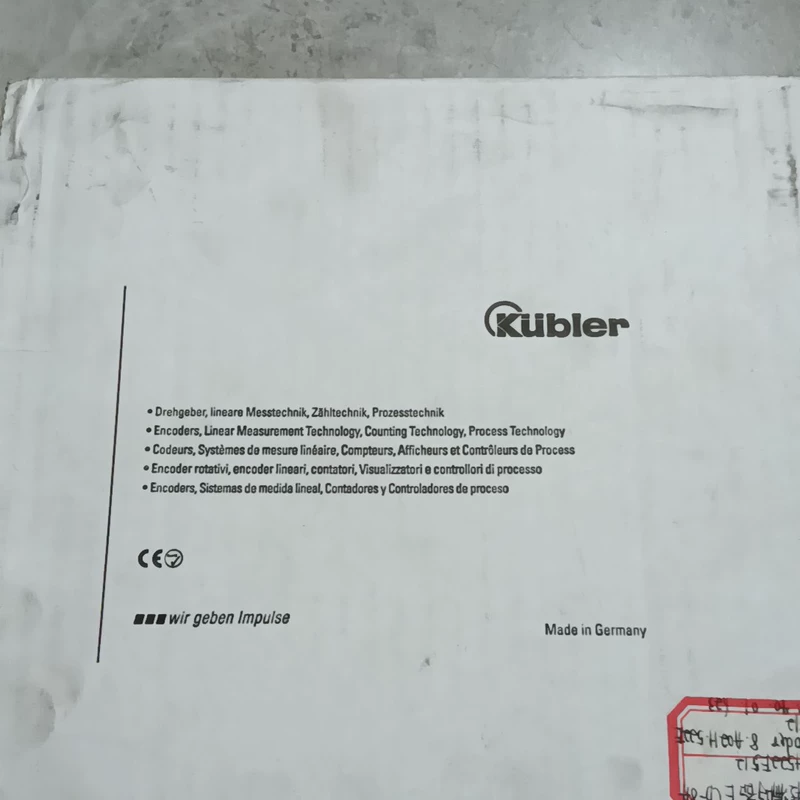 Kubler 8.A02H.522E.0512 Rotary Encoder High Precision Sensor 2 Kubler 8.A02H.522E.0512 Rotary Encoder High Precision Sensor - Image 2