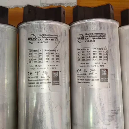 Industrial Power Factor Correction with FRAKO LKT 30-440-DBK18
