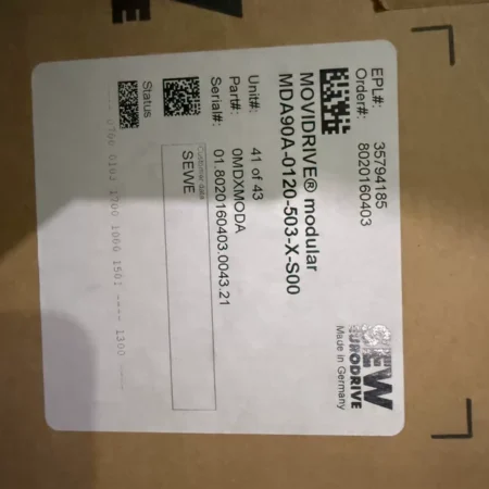 Compact Frequency Converter SEW MDA90A-0120-503-X-S00