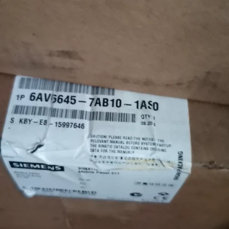Factory HMI Panel SIEMENS 6AV6645-7AB10-1AB0 for PLC