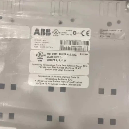 ABB CP651 A0  1SAF551100R0001 Industrial Touch Screen