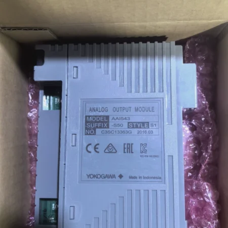 YOKOGAWA AAI543-S50 S1 Analog Output Module PLC System