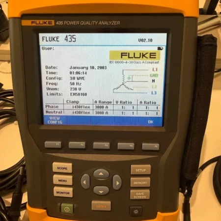 Industrial Power Quality Analysis with FLUKE 435 Analyzer
