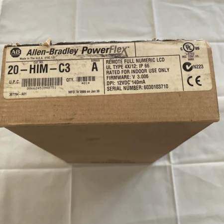 Home 59 Drive Monitoring Interface Allen-Bradley 20-HIM-C3 Panel Mount