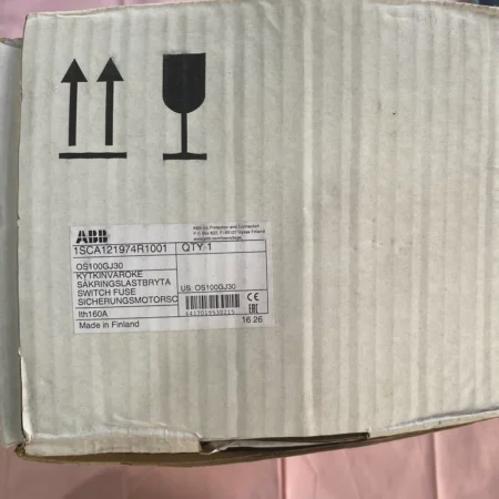 Home 42 ABB OS100GJ30 1SCA121974R1001 3-Pole Disconnect Switch