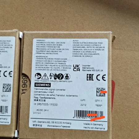 Interface Converter Siemens 3RS7005-1FE00 Signal Isolation