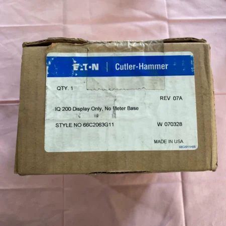 Factory Panel Mount Display Eaton IQ200 66C2063G11 HMI