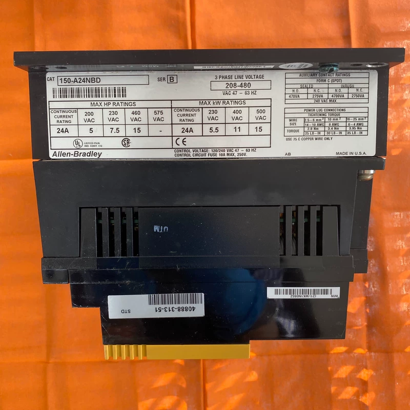 Pump Fan Conveyor Control ABB 150-A24NBD Soft Starter 3 Pump Fan Conveyor Control ABB 150-A24NBD Soft Starter - Image 3