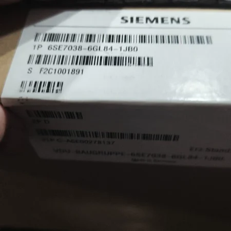 Siemens 6ES7038-6GL84-1JB0 Drive Accessory for Automation